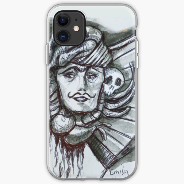 Skull Harp iPhone Soft Case