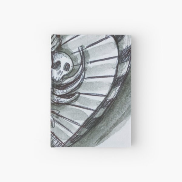 Skull Harp Hardcover Journal
