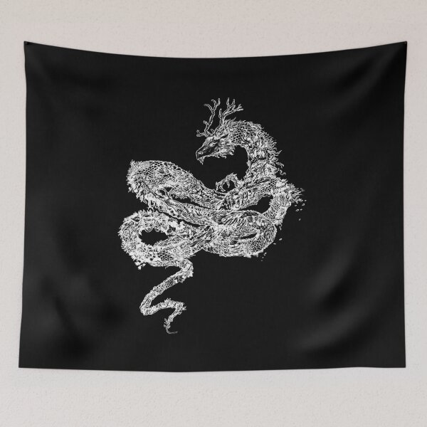 Item preview, Autumn Dragon - White transparent version designed and sold by davidrevoy.