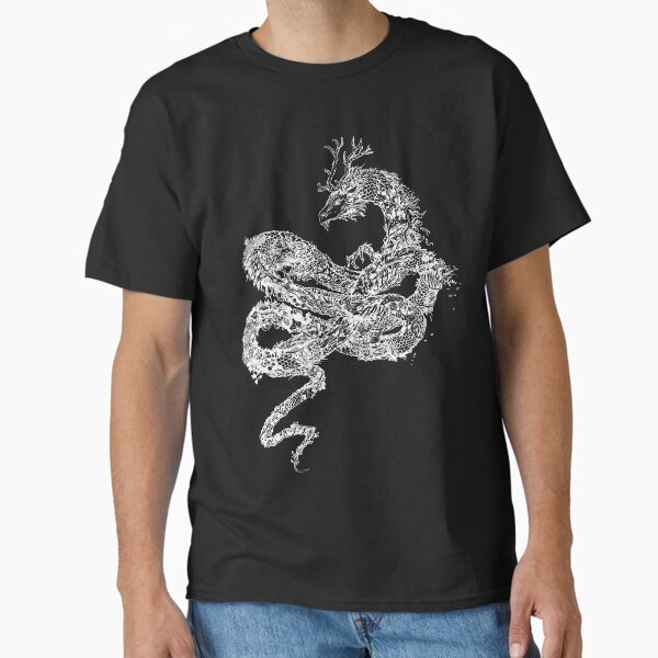 Item preview, Autumn Dragon - White transparent version designed and sold by davidrevoy.