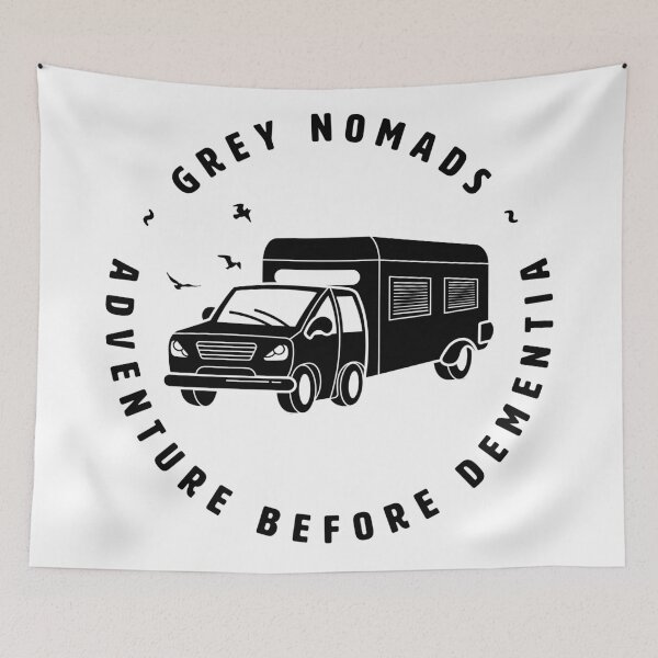 Item preview, Grey Nomads - Adventure Before Dementia designed and sold by Camperbirds.