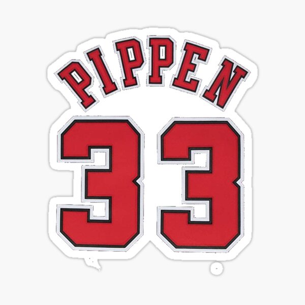scottie pippen 33 Sticker