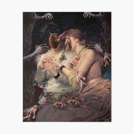 THE DIFFICULT LOVES Art Board Print