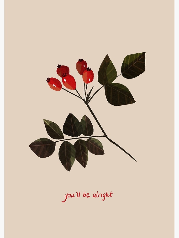 Thumbnail 3 of 3, Poster, You'll Be Alright designed and sold by reimenayee.
