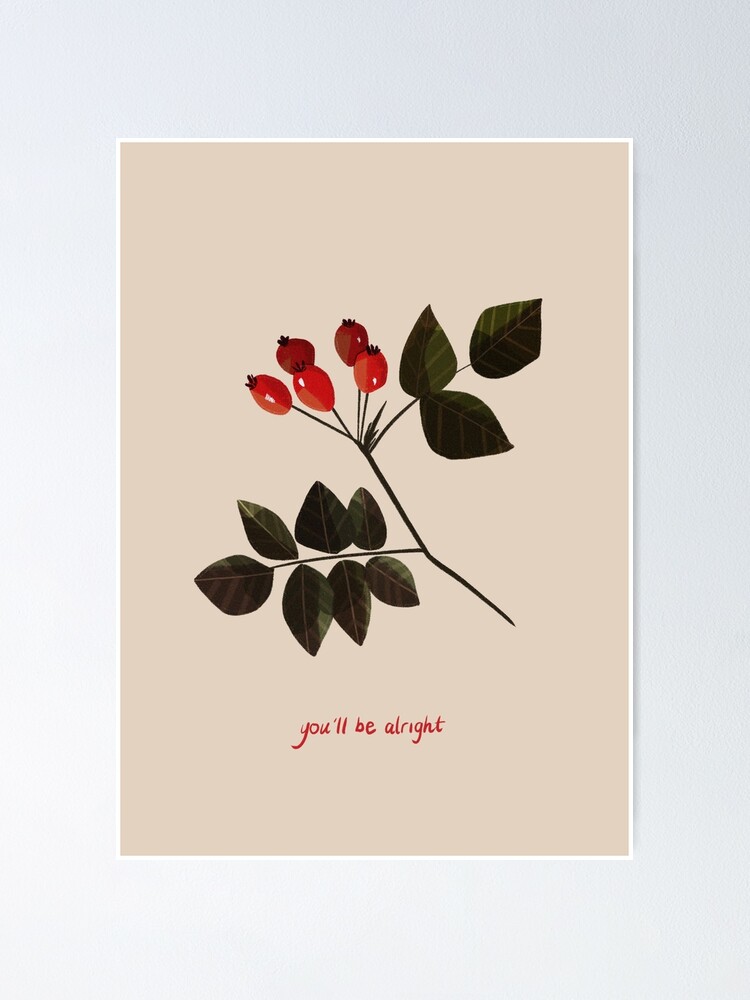Thumbnail 2 of 3, Poster, You'll Be Alright designed and sold by reimenayee.