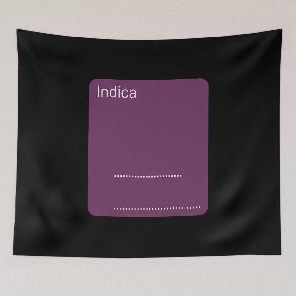 Item preview, DIY Strain Tag Indica - Favorite Strain designed and sold by Shirt-Guide.
