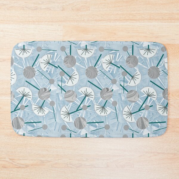 Item preview, Vintage Geometric Flowers, Kimono,Cocktail  Abstract Pattern #3 designed and sold by MarbleCloud.