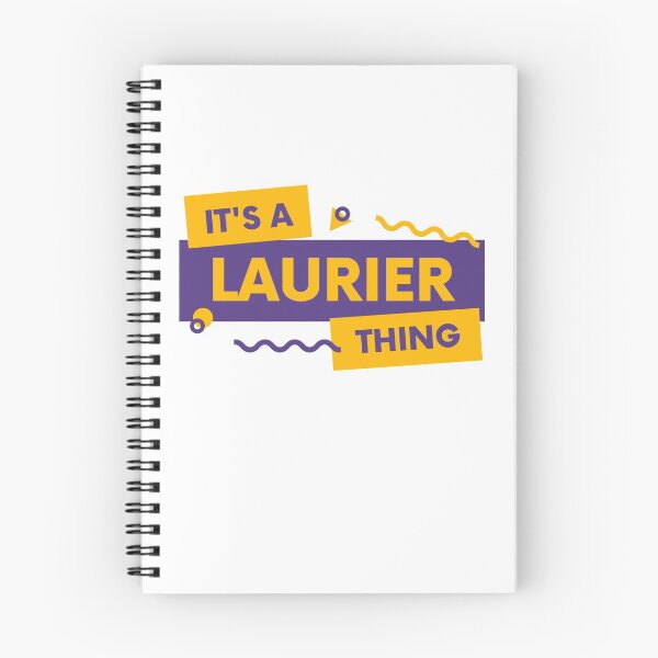 Item preview, Wilfrid Laurier University Yellow + Purple "It's a Laurier Thing" Logo designed and sold by Everyday Designs.