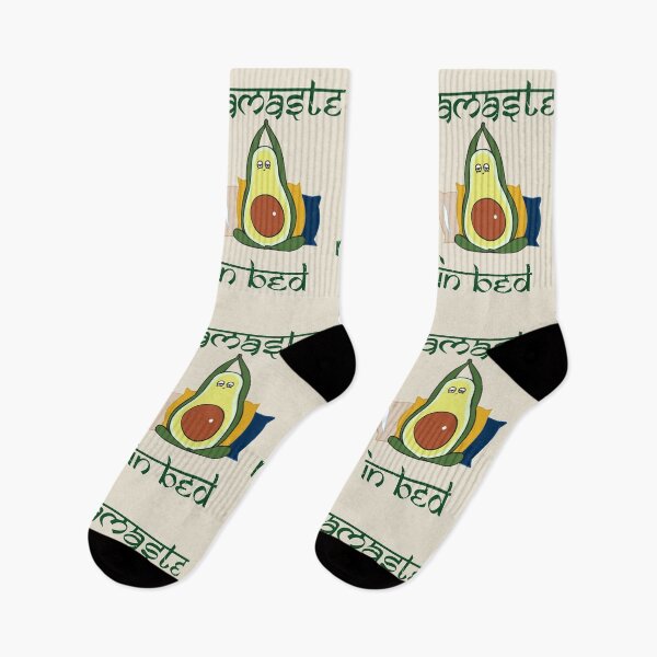 Item preview,  Avocado Namaste In Bed designed and sold by Huebucket.