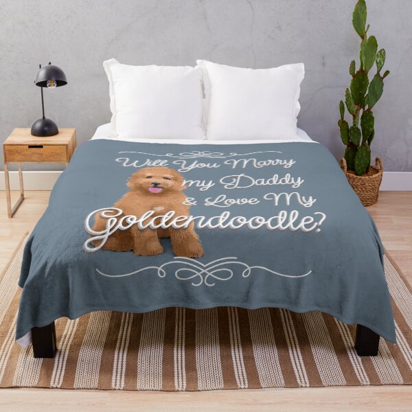 Item preview, Will You Marry My Daddy and Love My Goldendoodle? designed and sold by EdifyEra.