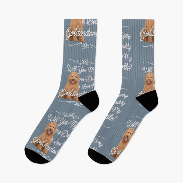 Item preview, Will You Marry My Daddy and Love My Goldendoodle? designed and sold by EdifyEra.
