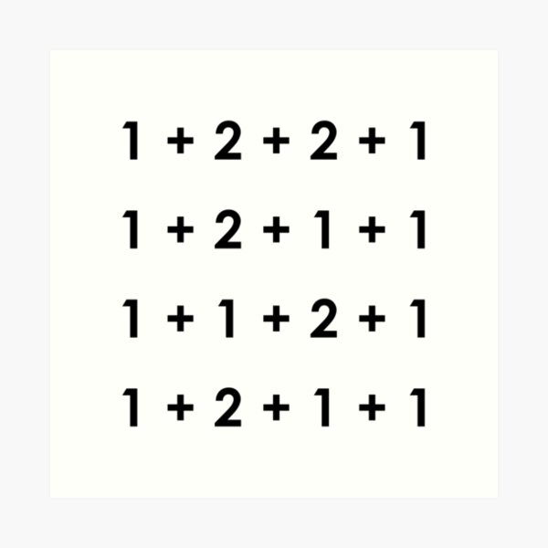 CLUE The Movie Poster - Numbers Only Art Print