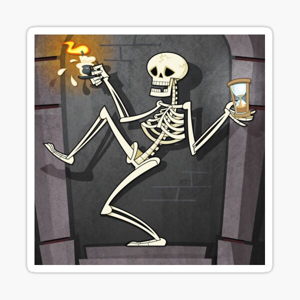 Memento Mori Sticker