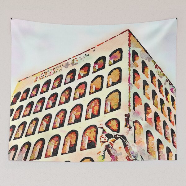 Item preview, Roma EUR: palace with arches and monumen designed and sold by Giuseppe Cocco.