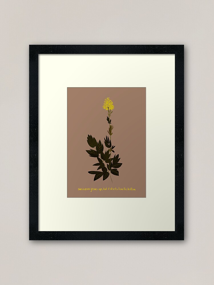 Thumbnail 1 of 7, Framed Art Print, Success Grows Up designed and sold by reimenayee.