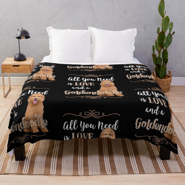 Item preview, All You Need is Love and a Goldendoodle designed and sold by EdifyEra.