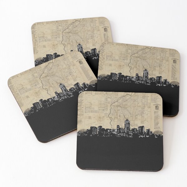 Item preview, denver skyline designed and sold by BekimART.