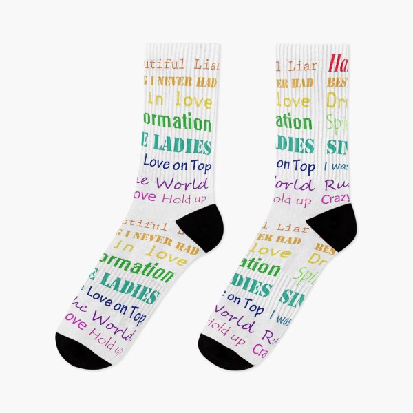 Item preview, Beyonce song titles designed and sold by Emilie Boulter.