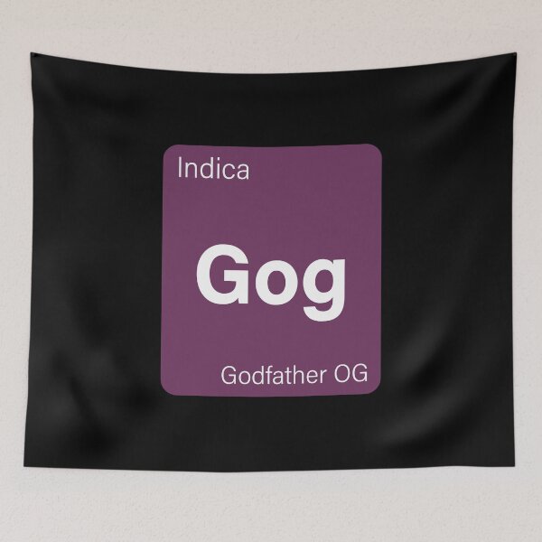 Item preview, Godfather OG Strain Tag - Favorite Strain designed and sold by Shirt-Guide.