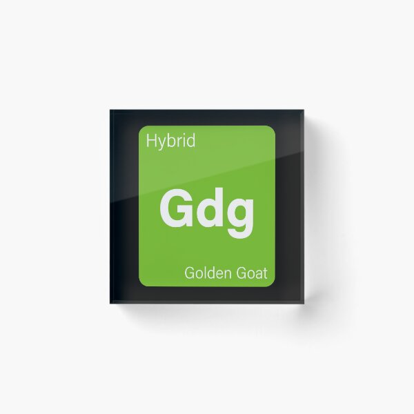 Item preview, Golden Goat  Strain Tag - Favorite Strain designed and sold by Shirt-Guide.