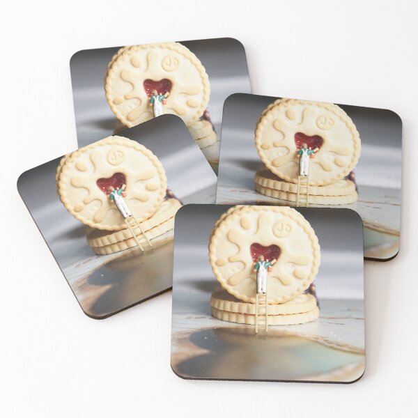 Item preview, Painting Jammy heart biscuits designed and sold by KCiPhoto.