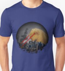 Guinea Pig Attacking Tokyo with Laser Eyes REDUX Unisex T-Shirt