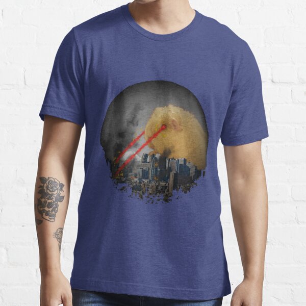 Guinea Pig Attacking Tokyo with Laser Eyes REDUX Essential T-Shirt