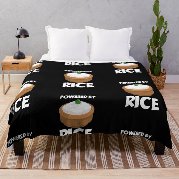 Item preview, Powered by Rice , Funny, Sarcastic designed and sold by amilli.