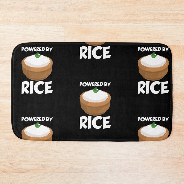 Item preview, Powered by Rice , Funny, Sarcastic designed and sold by amilli.