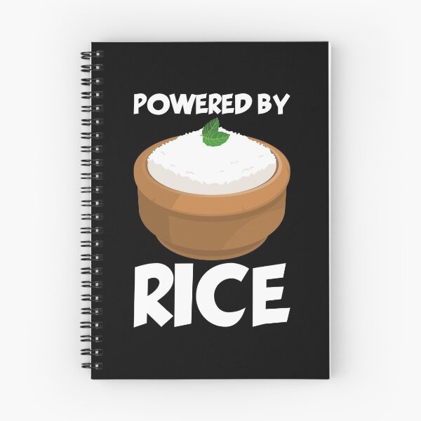 Item preview, Powered by Rice , Funny, Sarcastic designed and sold by amilli.