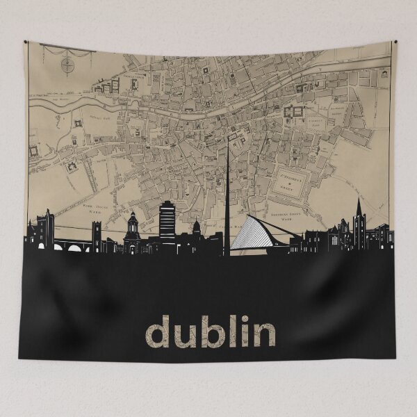 Item preview, dublin skyline designed and sold by BekimART.