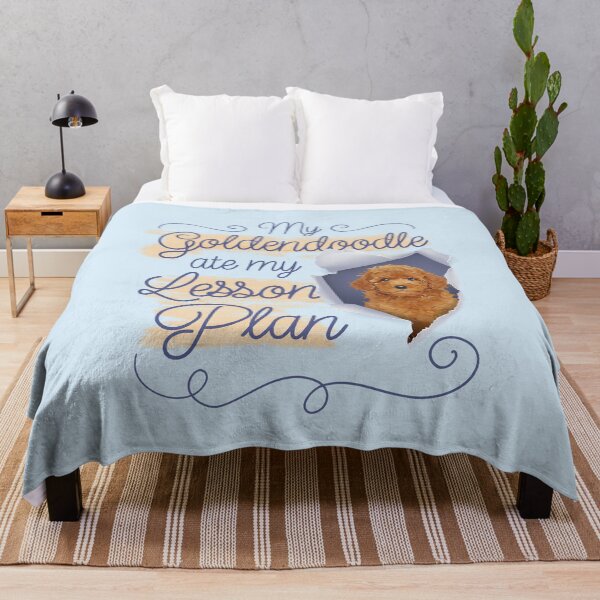 Item preview, My Goldendoodle Ate My Lesson Plan designed and sold by EdifyEra.