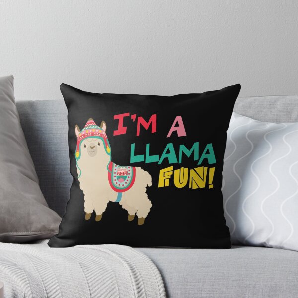 Item preview, I'm a Llama (A Lot of) Fun - Funny Llama Pun design designed and sold by Jockeybox.