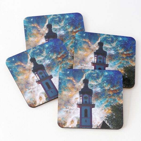Item preview, Starscape - Nebula and Tower designed and sold by Marymarice.