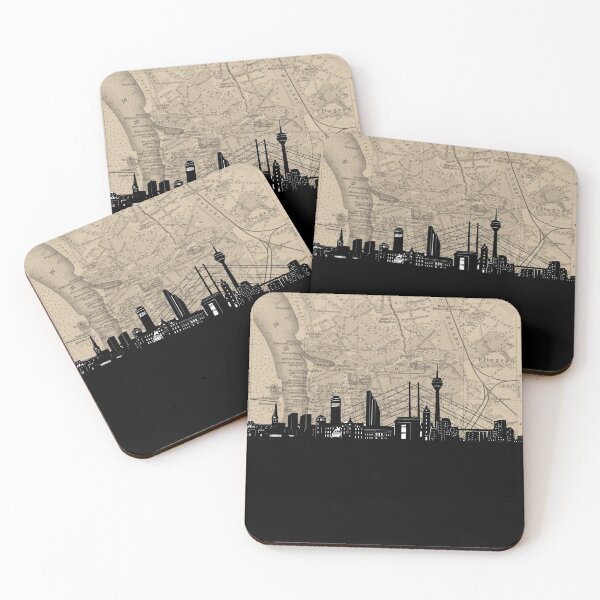 Item preview, dusseldorf skyline designed and sold by BekimART.