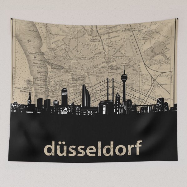 Item preview, dusseldorf skyline designed and sold by BekimART.