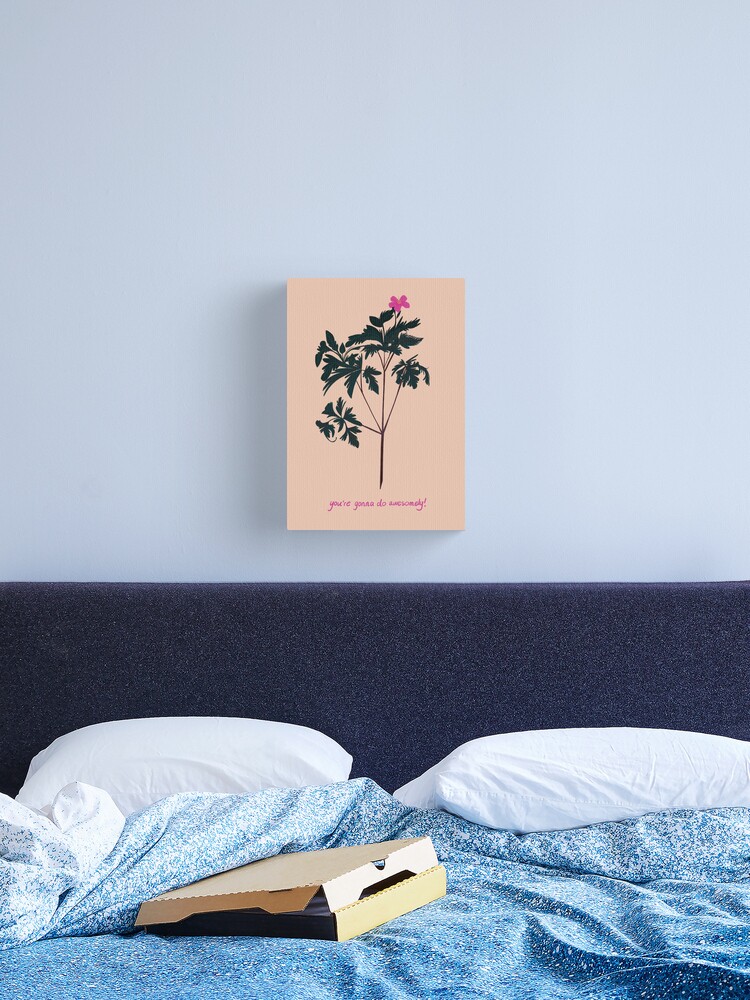 Thumbnail 1 of 3, Canvas Print, You're Gonna Do Awesomely designed and sold by reimenayee.