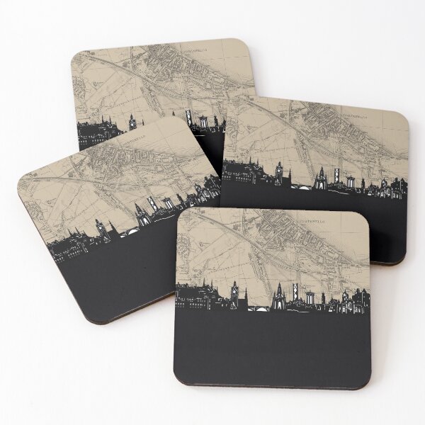Item preview, edinburgh skyline designed and sold by BekimART.