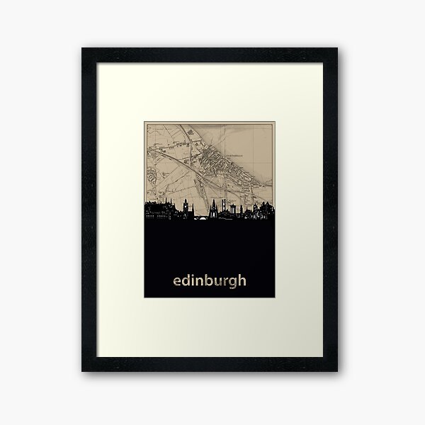 Item preview, edinburgh skyline designed and sold by BekimART.