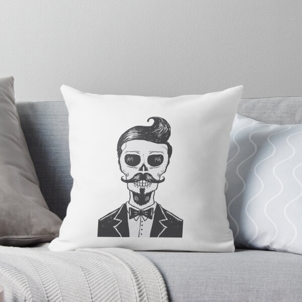 Item preview, Skull with beard mustache skull designed and sold by Astalawistababy.