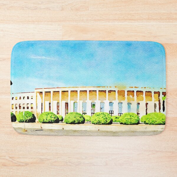Item preview, Roma EUR: pine tree, bushes and building designed and sold by Giuseppe Cocco.