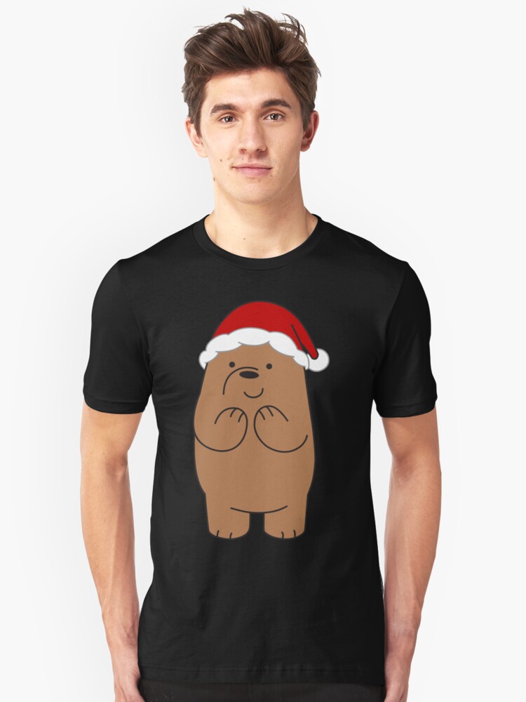 Alternate view of Grizzly Xmas Slim Fit T-Shirt