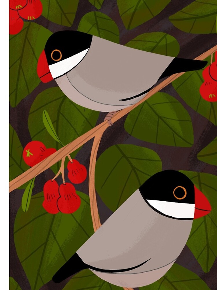 Thumbnail 4 of 4, iPhone Case, Java Sparrow designed and sold by reimenayee.
