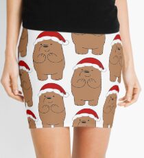 Grizzly Xmas Mini Skirt
