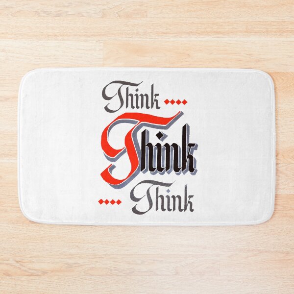 Item preview, Think Think Think - AA Slogan designed and sold by SoberTeeCo.