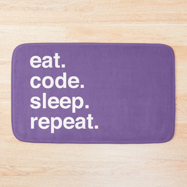 Item preview, Eat. Code. Sleep. Repeat III designed and sold by Katherine Ann.