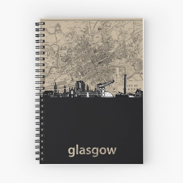 Item preview, glasgow skyline designed and sold by BekimART.