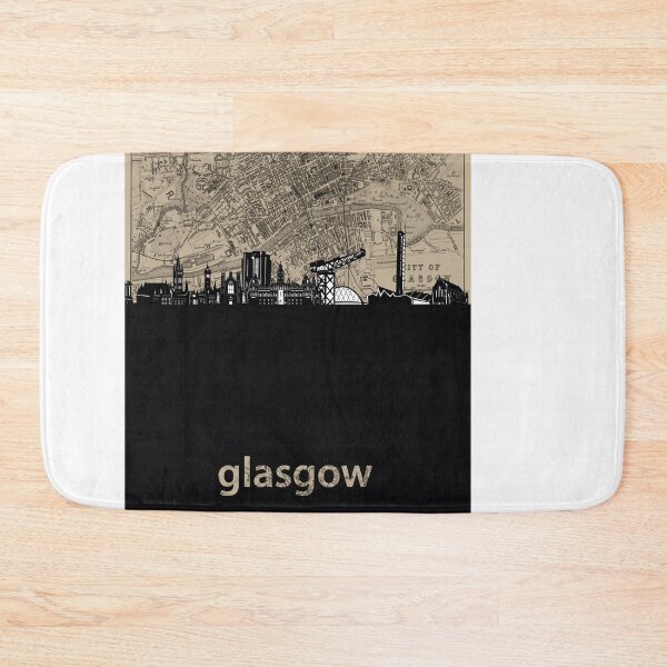 Item preview, glasgow skyline designed and sold by BekimART.