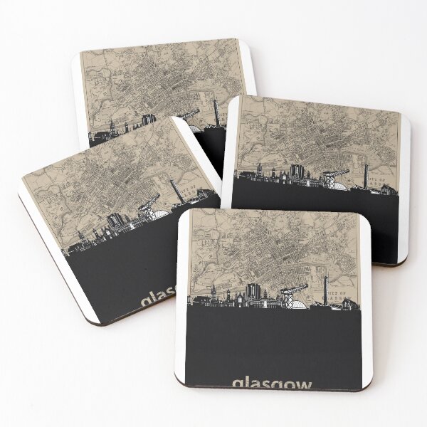 Item preview, glasgow skyline designed and sold by BekimART.