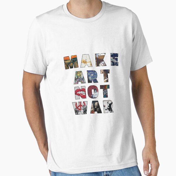 Item preview, Make Art Not War designed and sold by Katy-Potaty.